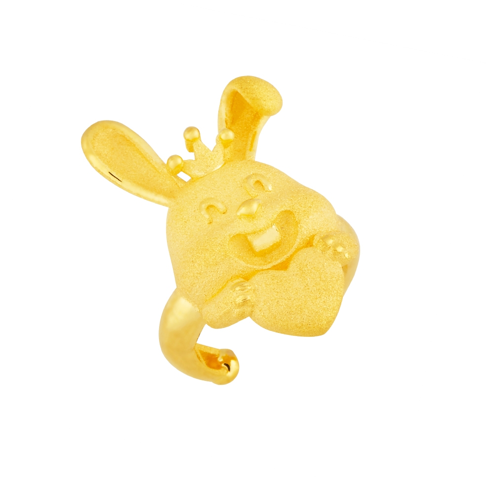 순금 러브레빗 돌반지 3.75g